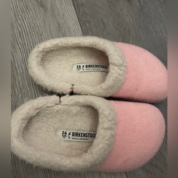 Birkenstock Slippers Fuzzy Warm Boston Clog - Picture 2 of 4